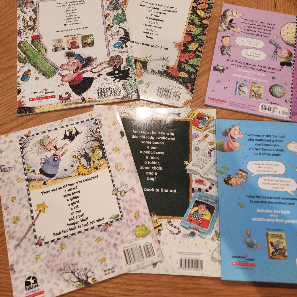 "There Was An Old Lady " Book Bundle - Picture 16 of 16